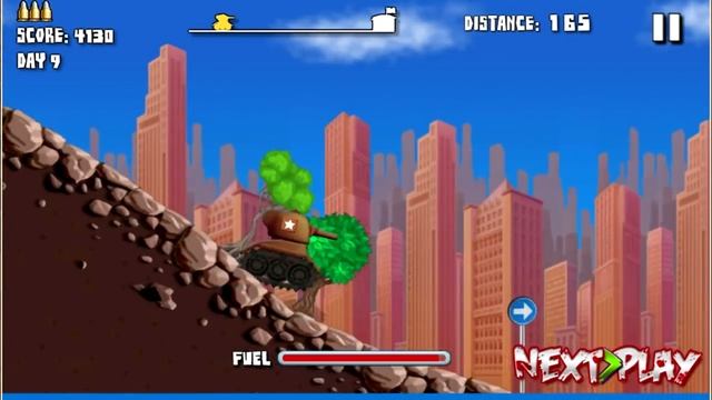 Ненасытный танк!!! Игра Zombie Tank Зомби Танк смотреть онлайн