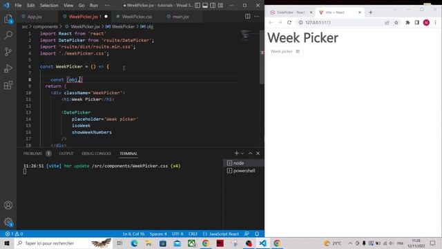 How To Create a React Week Picker Using React Suite DatePicker смотреть онлайн