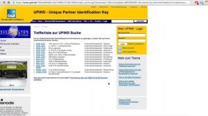 Как искать на сайте upik de Duns номер.