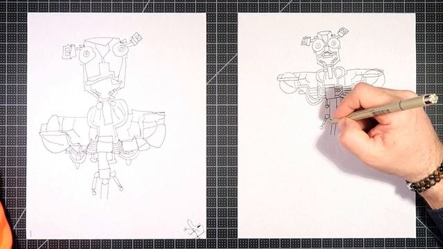 How to draw Glamrock Endo (FNaF: Security Breach) смотреть онлайн