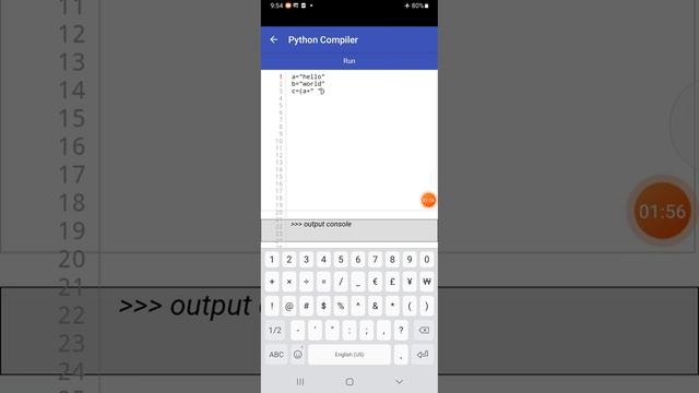 how to add two strings in python programm смотреть онлайн