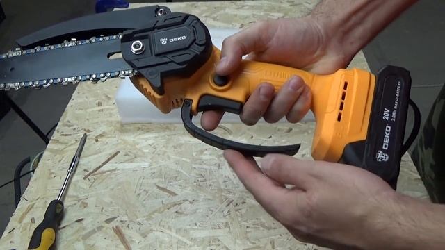 Полезные инструменты для дома с Ozon / Воздуходувка садовая DEKO DKBL3000 / Цепная мини пила DEKO смотреть онлайн