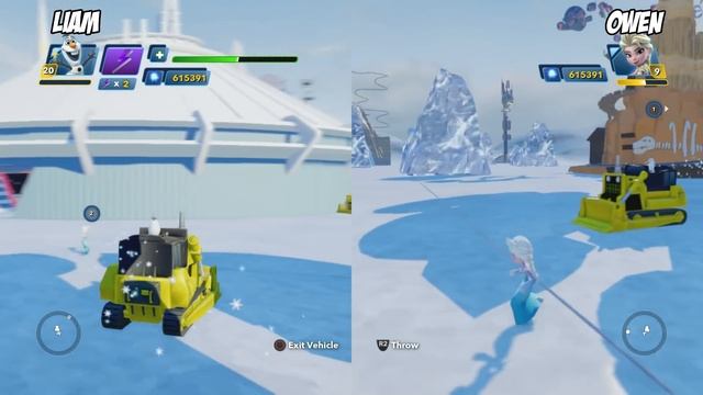 Frozen Disney Infinity 3.0 Toy Box Fun Gameplay with Anna Elsa and Olaf смотреть онлайн