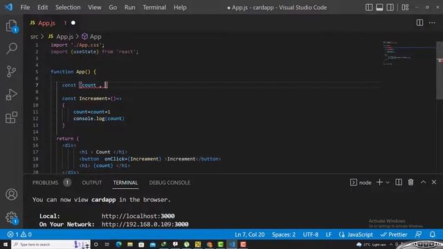 UseState Hook || React Js Tutorial in Hindi/Urdu # 6 смотреть онлайн
