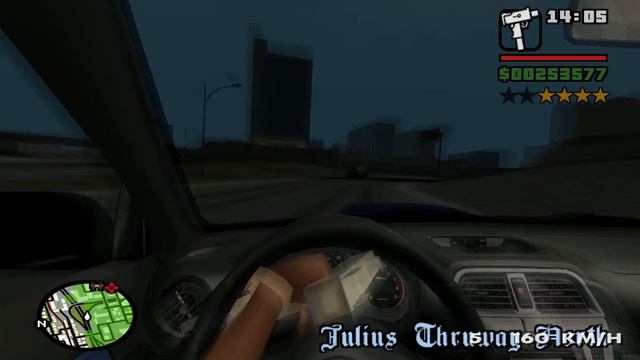 escape de policia con subaru en gta san andreas 1º persona смотреть онлайн