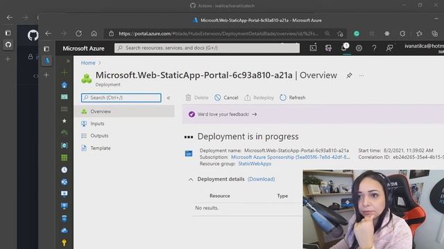 Free host for my Reactjs + Tailwind website using Azure Static Web Apps смотреть онлайн