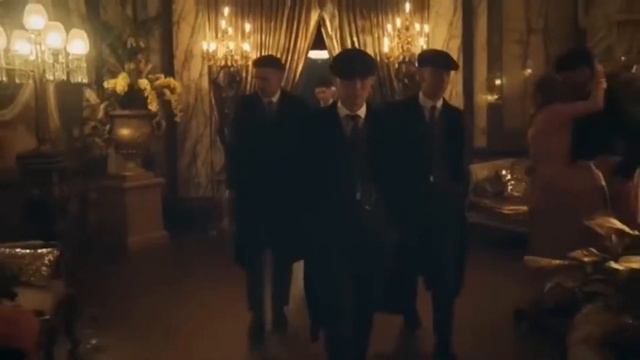 Фрагменты из к/ф « Острые козырьки » . смотреть онлайн