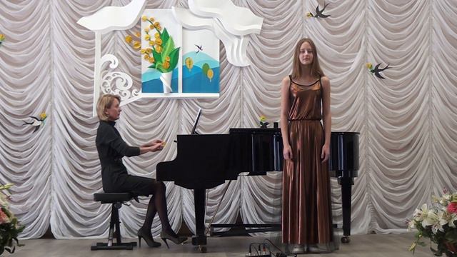 Данильченко Полина. Моцарт ария Бастьенны. А. Гурилев"Домик-крошечка" смотреть онлайн