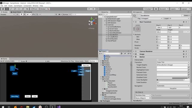 AR Урок │ Сохранение маршрута. Дополненная реальность в Unity 3D смотреть онлайн