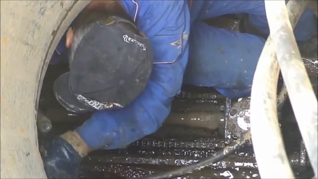 УНБ 4 бурение из готового колодца диаметром 1м. смотреть онлайн