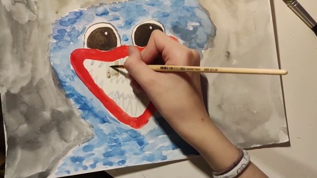 Как круто нарисовать Хаги Ваги портрет в акварели смотреть онлайн