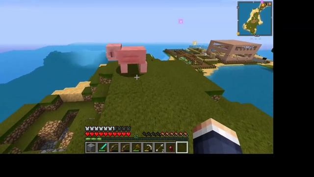 Minecraft 1.12.2. Выживание на острове (Майнкрафт - игра с модами). смотреть онлайн