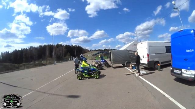 КАРТОДРОМ ФИРСАНОВКА / YAHAHA YFZ450R / YAMAHA RAPTOR 700 смотреть онлайн