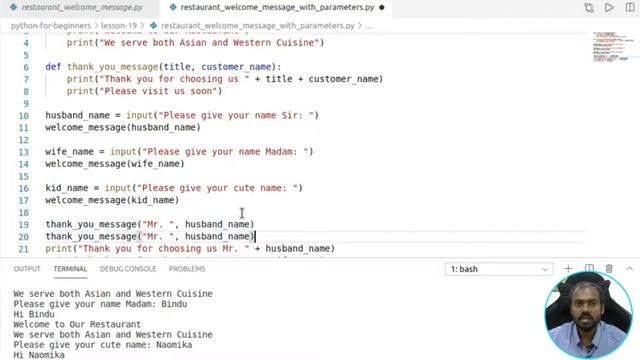 #19 Python Tutorial in Telugu | Function Arguments смотреть онлайн