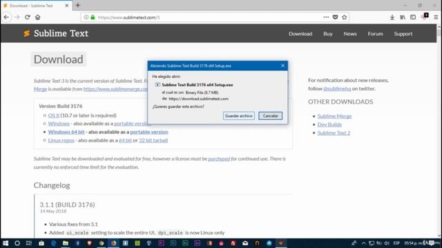 Programacion python 2020 004 Instalando sublime text en Windows - Curso de Python смотреть онлайн