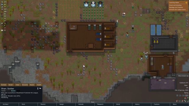 Let's Play RimWorld Early Access - Fire! Fire! Ep 2 смотреть онлайн