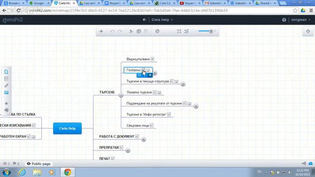 Право и ПИС. Сиела упражнение 1. Група 1