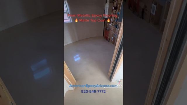 Pearl metallic epoxy with matte top coat ? смотреть онлайн