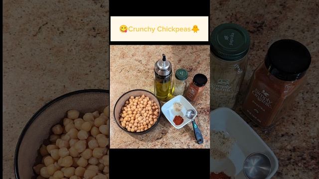?EZ recipe for CRUNCHY #chickpeas ? смотреть онлайн
