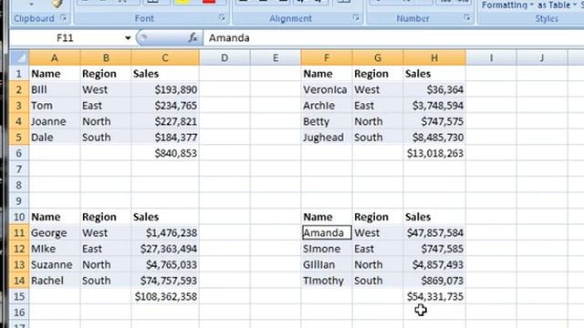 Microsoft Excel Tutorial - Delete Values But Not Formulas смотреть онлайн