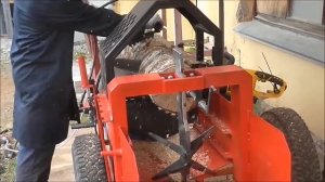 Дровокол промышленный - всё в одном!