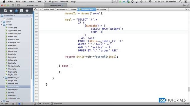 12-14: E-commerce application with PHP, MySQL, Ajax and PayPal (Season 3) смотреть онлайн