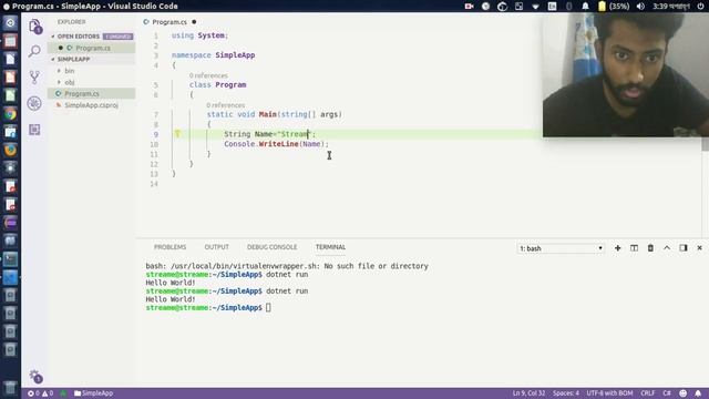 .Net Core Console Application Session 1 смотреть онлайн
