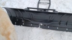 Устанавливаю снегоотвал RIVAL  на квадроцикл СТЕЛС ЛЕОПАРД