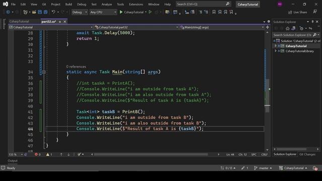 Async await in c# | asynchronous task in c# | c# tutorial #32 смотреть онлайн