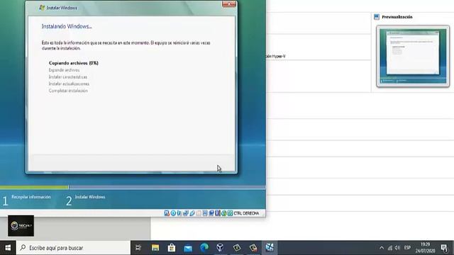 Instalación de windows vista en virtual box смотреть онлайн