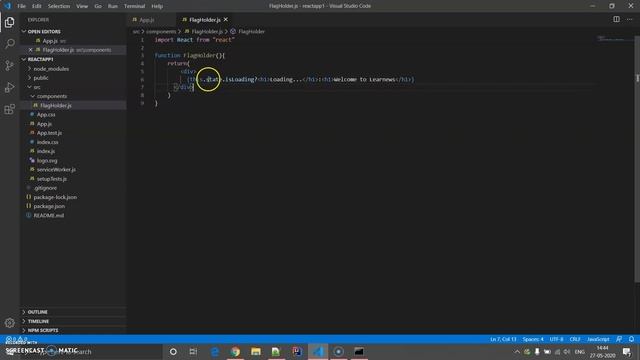 3. ReactJS : State and Conditional Rendering смотреть онлайн