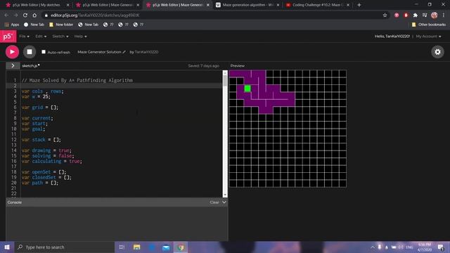 Coding Game And Solved By Algorithm ( Python & p5js ) смотреть онлайн