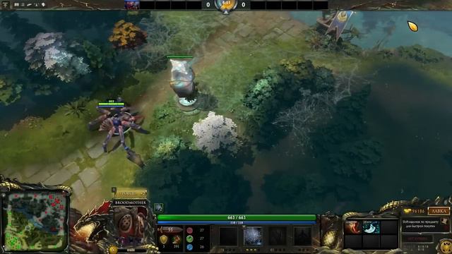 Факты Dota 2 - Паутина Broodmother смотреть онлайн
