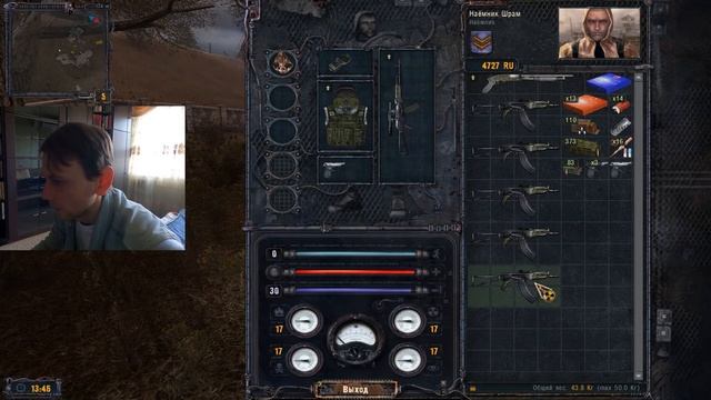 Сталкер чистое небо STALKER clean sky - идём к Сидоровичу смотреть онлайн