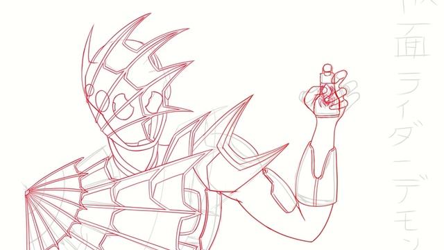 [Clip Studio Paint] Kamen Rider Demons смотреть онлайн