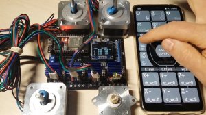 Шилд для Dev Kit V1 ESP Wroom 32_30pins. Обновление приложения "CNC Remote Control"