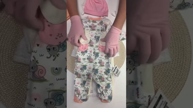 Babybox для девочки 20 в 1 "Персики" размер 56-68 #малыш смотреть онлайн