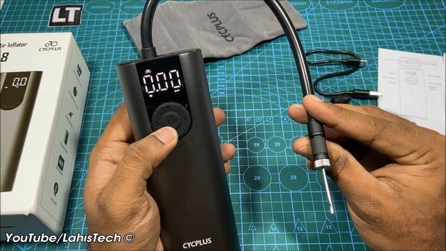 CYCPLUS A8 Portable Electric Air Pump