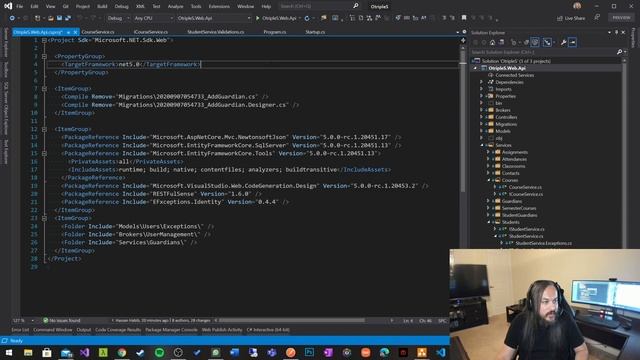 Upgrading to .NET 5.0 RC w/ C# 9.0 смотреть онлайн