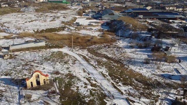 Самая Большая статуя Иисуса Христа в России с высоты птичьего полета смотреть онлайн