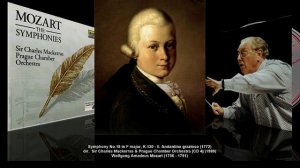 W.A. Mozart–Symphony No.18 in F major, K.130 (dir.Charles Mackerras, Prague Chamber Orchestra, 1989)