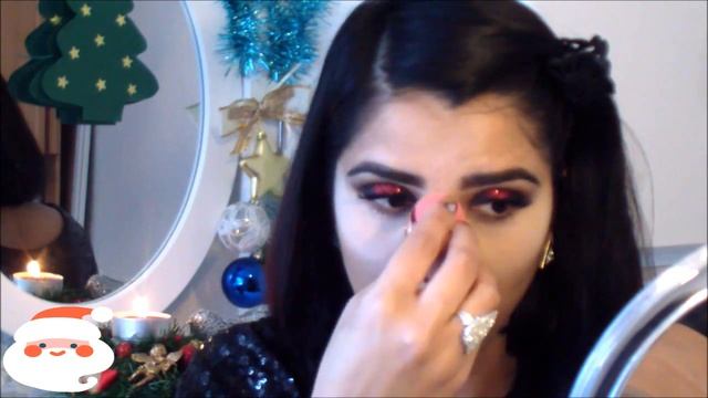 Коледна визия/Christmas makeup look смотреть онлайн
