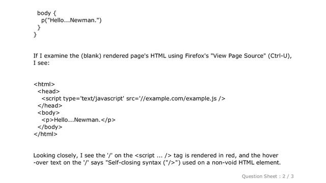 HTML : How to use Groovy XML MarkupBuilder to create valid HTML script tags? смотреть онлайн