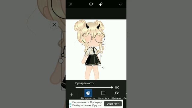 Делаем Гача Лайф персонажа в фотошопе ПиксАрт