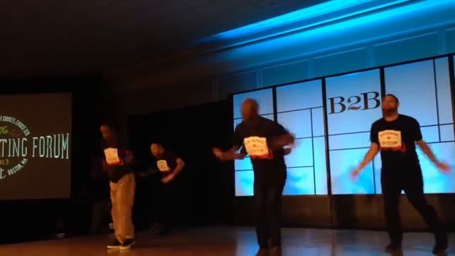 Awesome way to kick off MarketingProf's B2B Marketing Forum - incredible dancers! #mpb2b смотреть онлайн