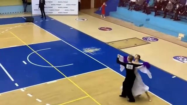 Танцевальный спорт. Максим Зубакин и Мария Ядыгина (СШОР "Витязь") смотреть онлайн