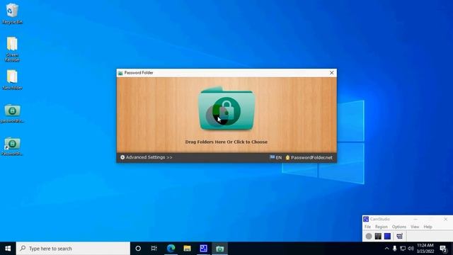 Password Folder - Password Protect Large Folders On Windows In 3 Seconds