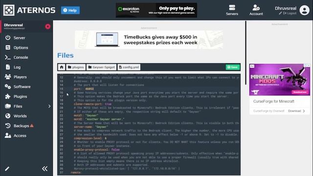 How to Make your Server Crossplay Java+Bedrock | Aternos | TheTecher | смотреть онлайн