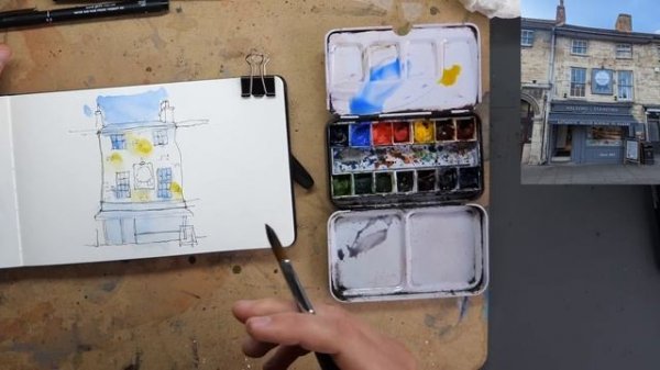Urban Sketching for Beginners - Step by Step - Tutorial