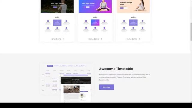 Pranayama - Vue JS Yoga Studio and Meditation Template studio classes смотреть онлайн